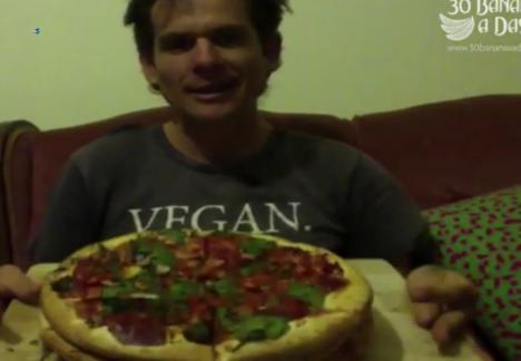 Vegansk Pizza Vegansk Pizza