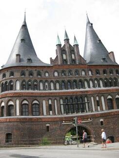 Byporten i Lübeck. Byporten i Lübeck.