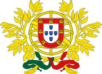 Portugal viser vejen frem. Portugals våbenskjold.