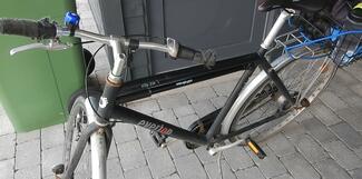 Den trofaste jernhest Cykel som er klar til cykelløb.