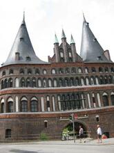 Byporten i Lübeck. Byporten i Lübeck.
