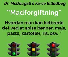 Billede af lysregulering som symboliserer forskellige ting man bør og ikke bør spise.